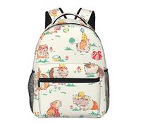 guinea pig Backpack for school Lightweight Travel Daypack Bag Large BookBag for Kids Boys Girls teacher gifts