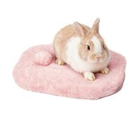 Guinea Pig Bed Mat 40x26cm - Soft Fluffý Washable Small Animal Sleeping Pad | Warm Rabbits Hamster Cushion for Bunny Chinchilla Hedgehog | Pet Blanket for Cage Crate Hutch Playpen Small Pets Supplies