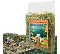 Guinea Pig Bedding,Hamster Bedding Hamster Sand,Natural Herbs Treat Small Animal Bedding, Rat Bedding, Gerbil Bedding, Hamster Bed Bedding for Hamster Chinchilla Bedding Clean and Cozy Bedding 24oz