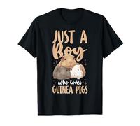 Guinea Pig Boy Just A Boy Who Loves Guinea Pigs T-Shirt