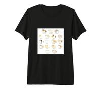 Guinea Pig Breeds - I Love Guinea Pig Premium T-Shirt