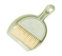 Guinea Pig Brush, Mini Sweeping Set for Small Animal Cages, Space-Saving Cleaning Accessories with Dust Scoop and Brush, Suitable for Hamsters, Guinea Pigs, Chinchillas with Hanging Hole (#A-03)