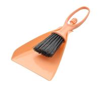 Guinea Pig Brush, Mini Sweeping Set for Small Animal Cages, Space-Saving Cleaning Accessories with Dust Scoop and Brush, Suitable for Hamsters, Guinea Pigs, Chinchillas with Hanging Hole (#E-03)