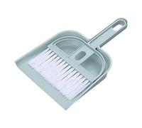 Guinea Pig Brush, Mini Sweeping Set for Small Animal Cages, Space-Saving Cleaning Accessories with Dust Scoop and Brush, Suitable for Hamsters, Guinea Pigs, Chinchillas with Hanging Hole (#B-01)