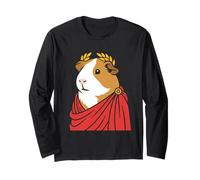 Guinea Pig Caesar with Laurel Robes Long Sleeve T-Shirt