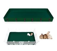 Guinea Pig Cage Liner, Waterproof Liner for Guinea Pigs, Guinea Pig Bedding with Tarp Bottom for C&C Grids, Cage Liners for Guinea Pig, Bunny, Hamster, Rabbit,Not Include Cage,47 * 24 inches