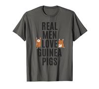 Guinea Pig Dad Tee Guinea Pig Meme Real Men Love Guinea Pig T-Shirt