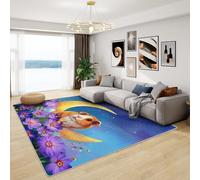 Guinea Pig Decorations - Guinea Pig Rug, Kawaii Cartoon Animal Rugs for Living Room Bedroom, Washable Non Slip Soft Small Carpet, Patterned Area Rugs & Home Decor 50x80 cm