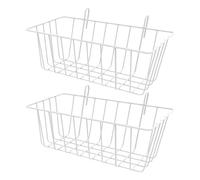 Guinea Pig Hay Holder, Hay Feeder 2 Piece for Cage Metal Grass Holder Pet Cage Accessories | Small Animal Basket Hook Pair
