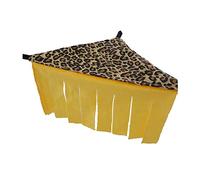 Guinea Pig Hideaway, 3-In-1 Hammock Hideout Bed Corner Fleece Forest Hideout for Cage, Small Pet House Hut Nest for Guinea Pig Chinchilla Rabbit Bunny Rat Hedgehog Squirrel Ferret and Others