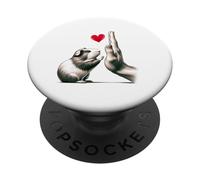 Guinea Pig High Five Pet Guinea Pig Charm PopSockets Adhesive PopGrip