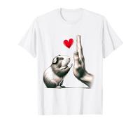 Guinea Pig High Five Pet Guinea Pig Charm T-Shirt