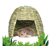 Guinea Pig House Hut | Grass, Hidden, Sleeping Cave Foldable, Travel Option, Pet Supplies, Hideaway Bed for Small Animal Games p
