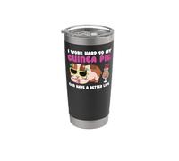 Guinea Pig I Work Hard So My Guinea Pig Can Have A Better Stainless Steel Insulated Tumbler