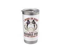 Guinea Pig I Work Hard So My Guinea Pig Can Have A Better Stainless Steel Insulated Tumbler