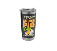 Guinea Pig I Work Hard So My Guinea Pig Can Have A Better Stainless Steel Insulated Tumbler