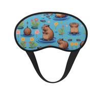 Guinea Pig Illustration Print Sleep Mask Soft Cover Eye No Pressure for Sleeping, Eye Masks for Side Sleepers