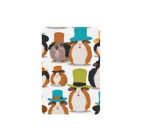 Guinea Pig Illustration Printing 10 Pieces Air Freshener Car Hanging Cards Air Freshener Sheets With Rope For Cars Home