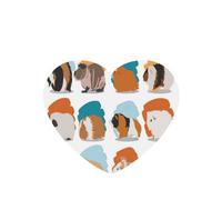 Guinea Pig Illustration Printing 10 Pieces Air Freshener Car Hanging Cards Air Freshener Sheets With Rope For Cars Home
