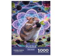 Guinea Pig Jigsaw Puzzles 1000 Piece Challenge Toy for Adults,Fantasy Elements Impossible Jigsaw Puzzles 1000 Pieces Educational Games Home Decoration 70x50cm/1000pcs