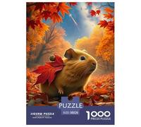 Guinea Pig Jigsaw Puzzles for Adult 1000 Piece Challenge Toy Educational Game Cute Little Pet Beautiful Decoration Relaxing Brain Teaser 38x26cm/1000pcs