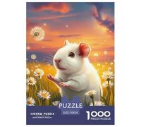 Guinea Pig Jigsaw Puzzles for Adults 1000 Pieces Challenge Toy Familia Cute Little Pet Beautiful Decoration Relaxing Brain Teaser 70x50cm/1000pcs