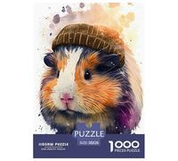 Guinea Pig Jigsaw Puzzles for Adults Kids Animal Puzzles 1000 Piece Educational Games Home Decoration Gifts 38x26cm/1000pcs