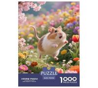 Guinea Pig Jigsaw Puzzles Puzzle for Adults Kids. 1000 Pieces Impossible Challenge Toy Educational Games Home Decoration for Adults& Kids Age 14 Years Up 70x50cm/1000pcs