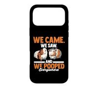 Guinea Pig Lover | We Came We Saw And We Pooped Everywhere Case for iPhone 17 Pro Max