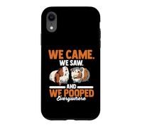 Guinea Pig Lover | We Came We Saw And We Pooped Everywhere Case for iPhone XR