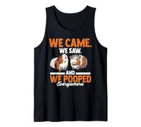 Guinea Pig Lover | We Came We Saw and We Pooped Everywhere Tank Top
