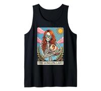 Guinea Pig Lovers Women Tarot Card Guinea Pig Lady Tank Top