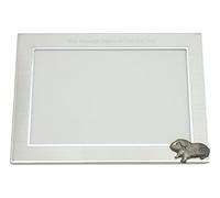 Guinea Pig Metal Photo Frame 6 x 4 FREE ENGRAVING Landscape or Portrait (Landscape) 170BR