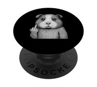Guinea Pig Middle Finger Sarcastic Pet Lover PopSockets Adhesive PopGrip