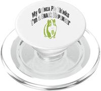 Guinea Pig My Guinea Pig Thinks I M A Snack Dispenser PopSockets PopGrip for MagSafe
