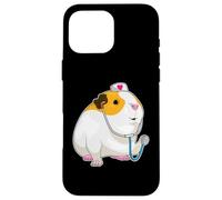 Guinea pig Nurse Stethoscope Case for iPhone 16 Pro Max