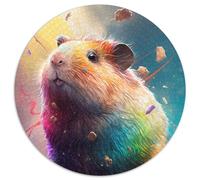 Guinea Pig Painting JigsawPuzzle 1000 Pieces for Adults Cardboard Puzzles Family Interactive Game, Craft Gift with Colorful Artwork (67.5x67.5cm)