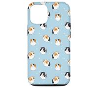 Guinea Pig Pattern Funny Cute Animal Blue Case for iPhone 12/12 Pro
