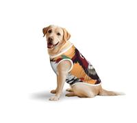 Guinea Pig Patternprint Medium Large Pets Vest Breathable Cozy Home Party Sleeveless Tank Top T-Shirt