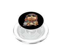 Guinea Pig Pet Granny Square Crochet Yarn Crocheting Lover PopSockets PopGrip for MagSafe