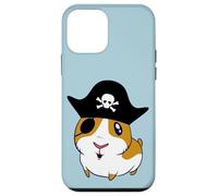 Guinea Pig Pirate Cavy Eyepatch Kawaii Cartoon Jolly Roger Case for iPhone 12 mini