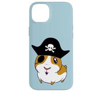 Guinea Pig Pirate Cavy Eyepatch Kawaii Cartoon Jolly Roger Case for iPhone 14 Plus