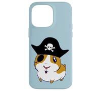 Guinea Pig Pirate Cavy Eyepatch Kawaii Cartoon Jolly Roger Case for iPhone 14 Pro Max