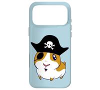 Guinea Pig Pirate Cavy Eyepatch Kawaii Cartoon Jolly Roger Case for iPhone 17 Pro Max