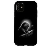 Guinea Pig Playing Keyboard Piano Player Pet Lover Case for iPhone 11