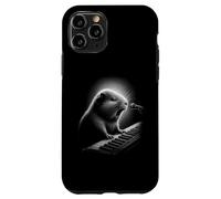 Guinea Pig Playing Keyboard Piano Player Pet Lover Case for iPhone 11 Pro