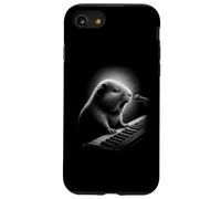 Guinea Pig Playing Keyboard Piano Player Pet Lover Case for iPhone SE (2020) / 7 / 8