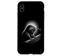 Guinea Pig Playing Keyboard Piano Player Pet Lover Case for iPhone XS Max