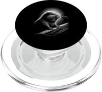 Guinea Pig Playing Keyboard Piano Player Pet Lover PopSockets PopGrip for MagSafe