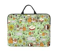 Guinea Pig Print 14in Laptop Case Sleeve Portable Computer Bag School Office Travel Work Daily Use